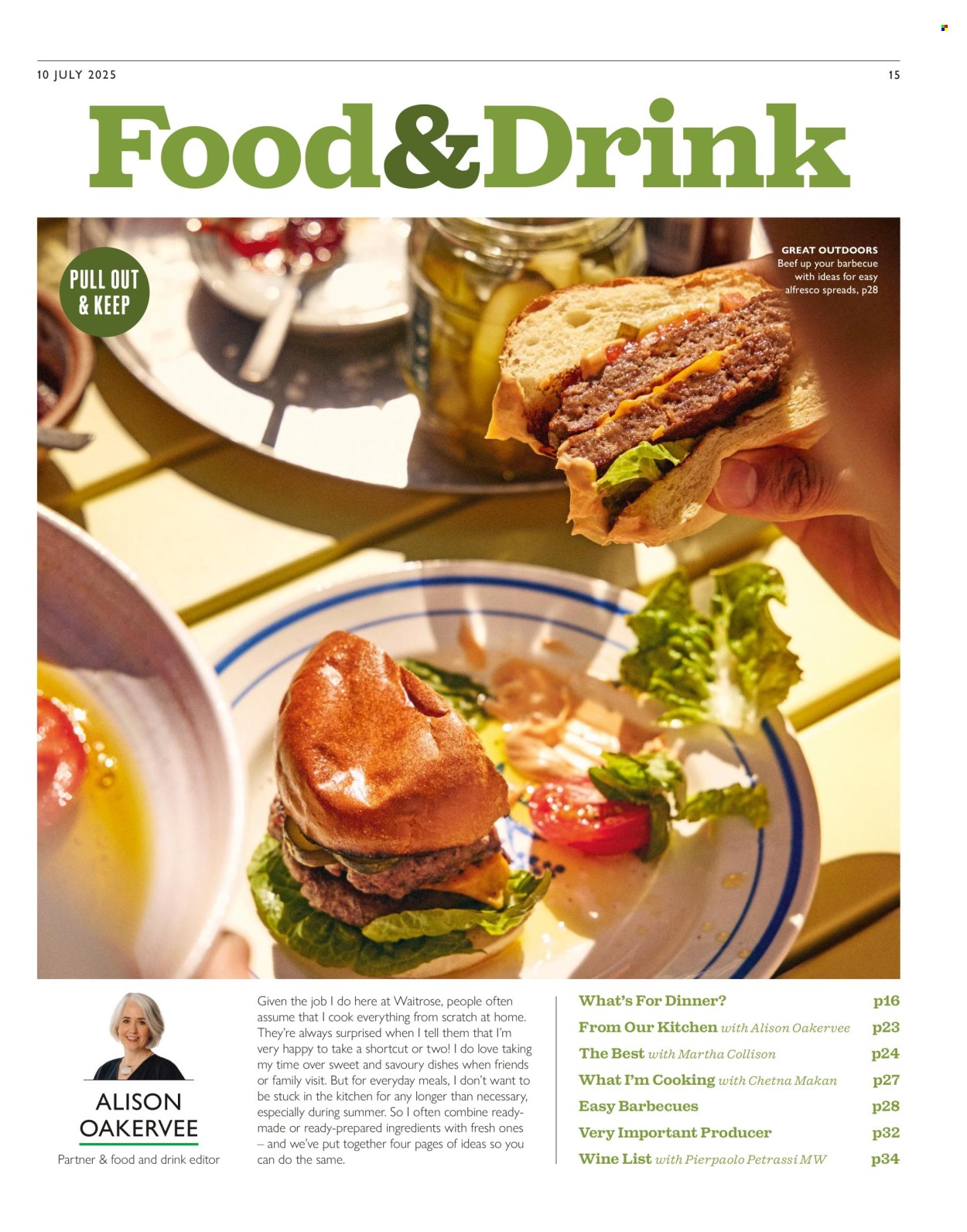 Waitrose offer - 01/07/2025 - 31/07/2025. Page 15