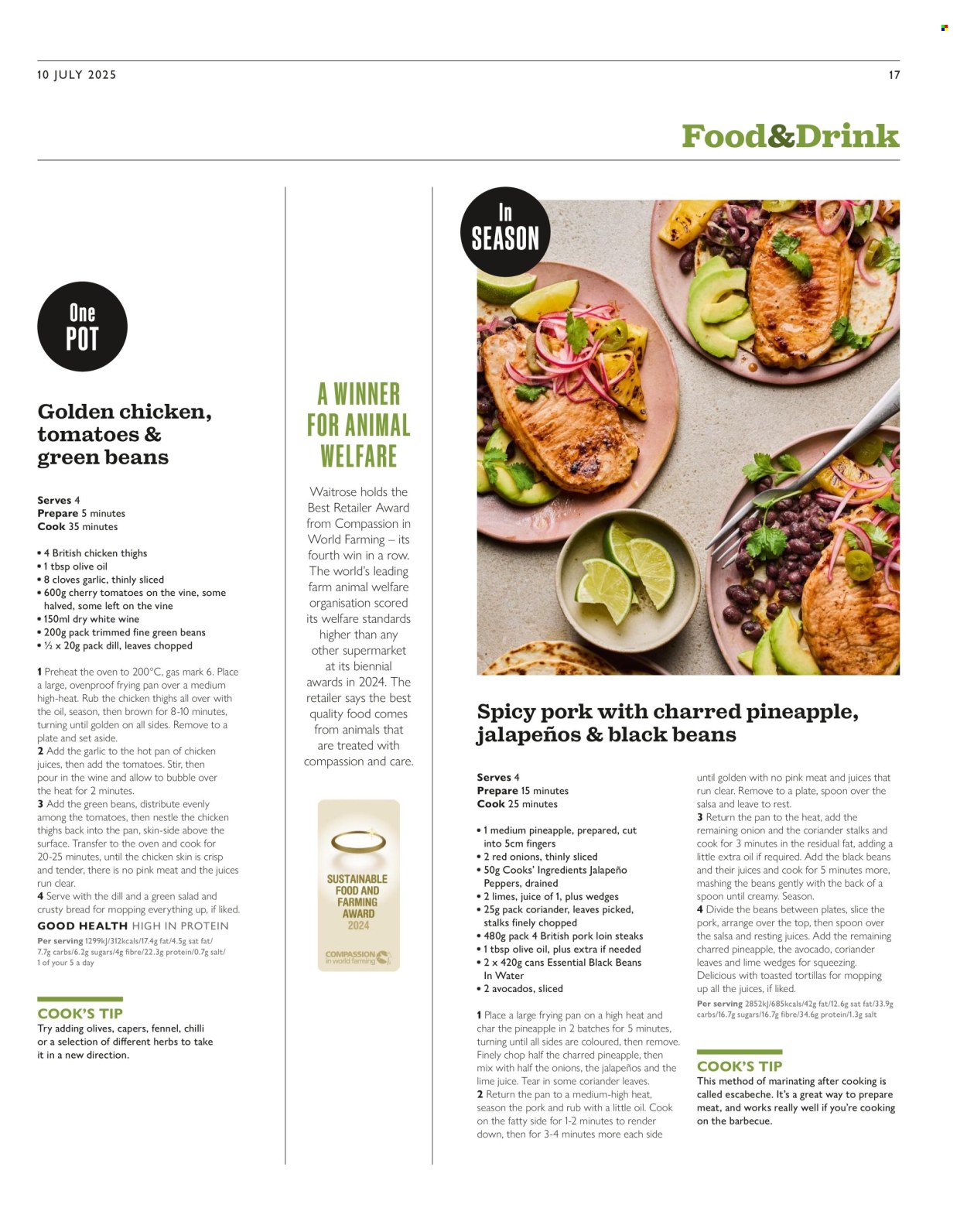 Waitrose offer - 01/07/2025 - 31/07/2025. Page 17