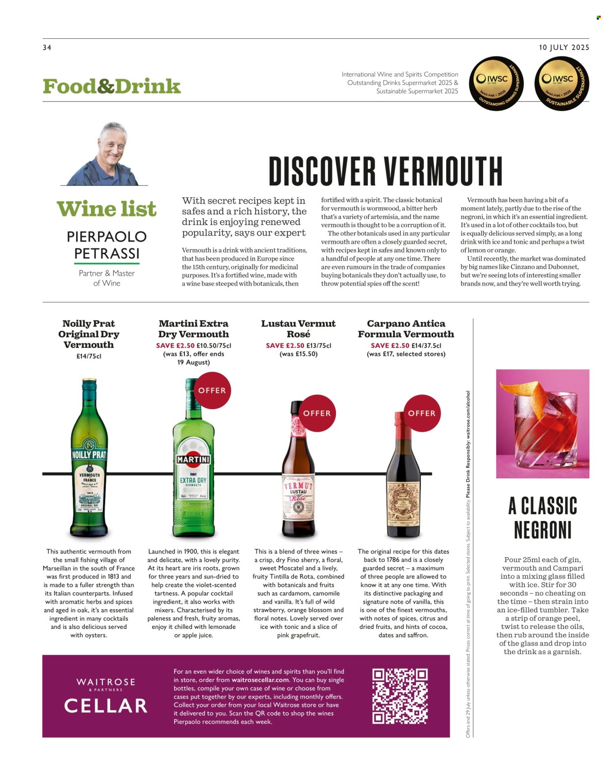 Waitrose offer - 01/07/2025 - 31/07/2025. Page 34