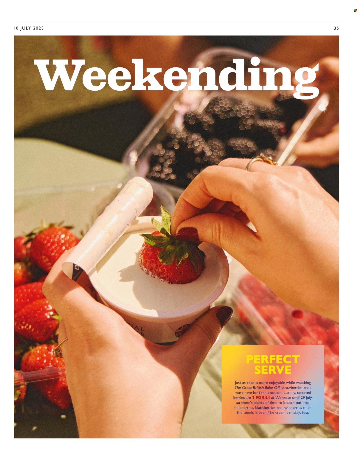 Waitrose offer - 01/07/2025 - 31/07/2025. Page 35
