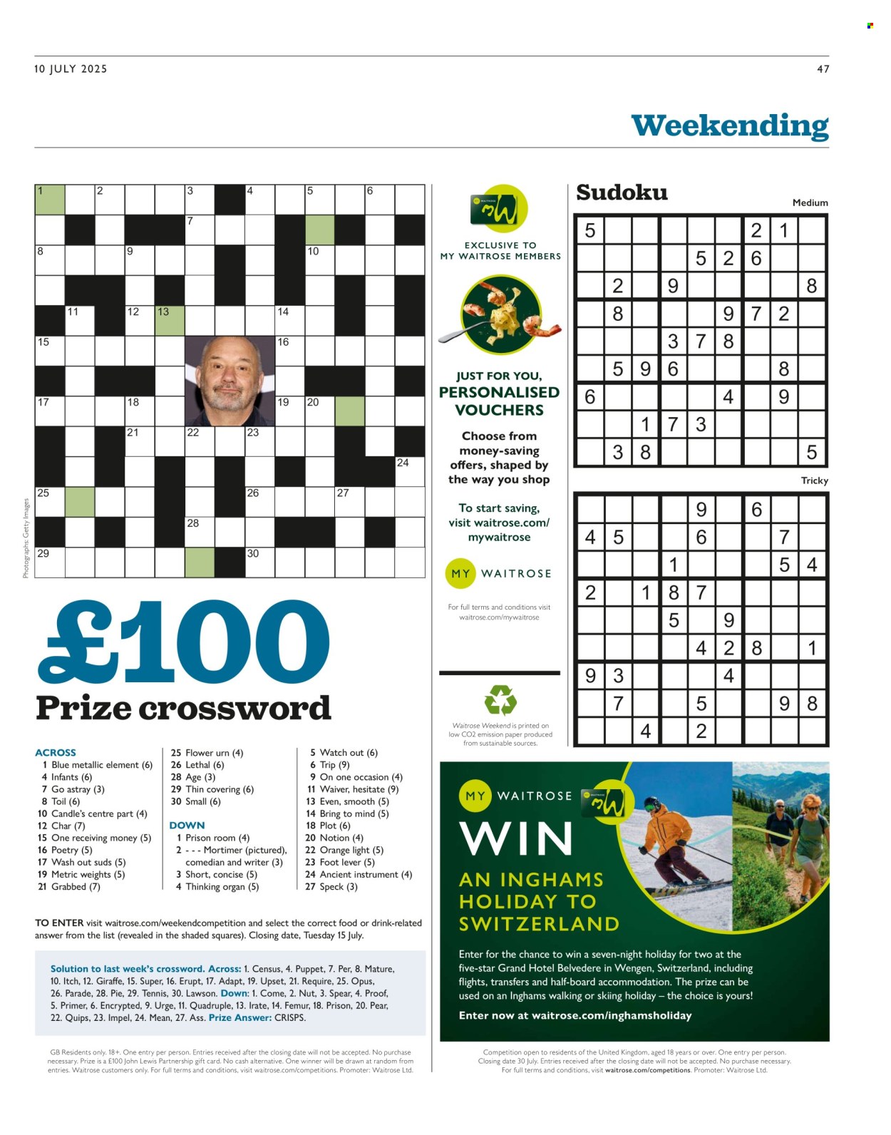 Waitrose offer - 01/07/2025 - 31/07/2025. Page 47