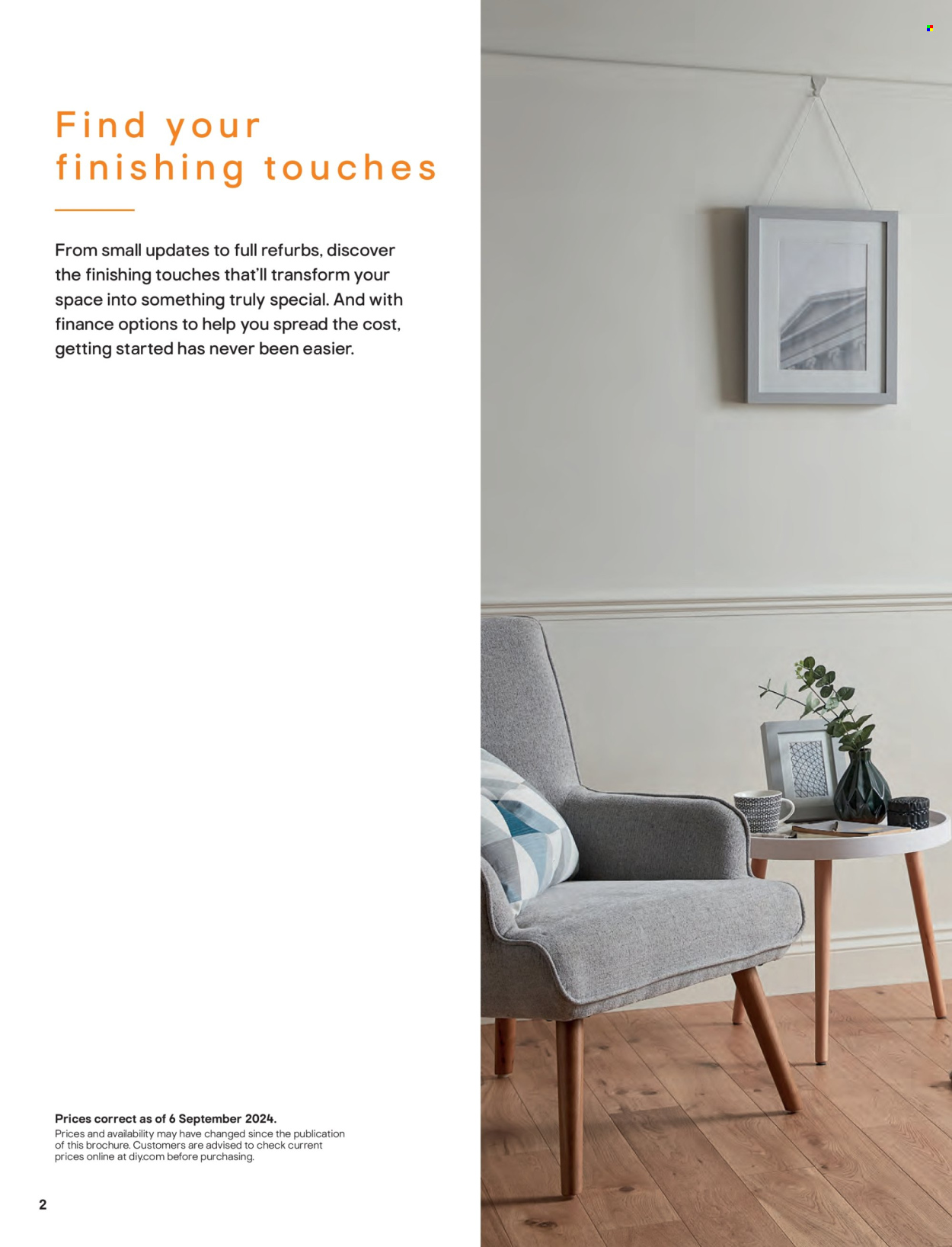 B&Q offer. Page 2