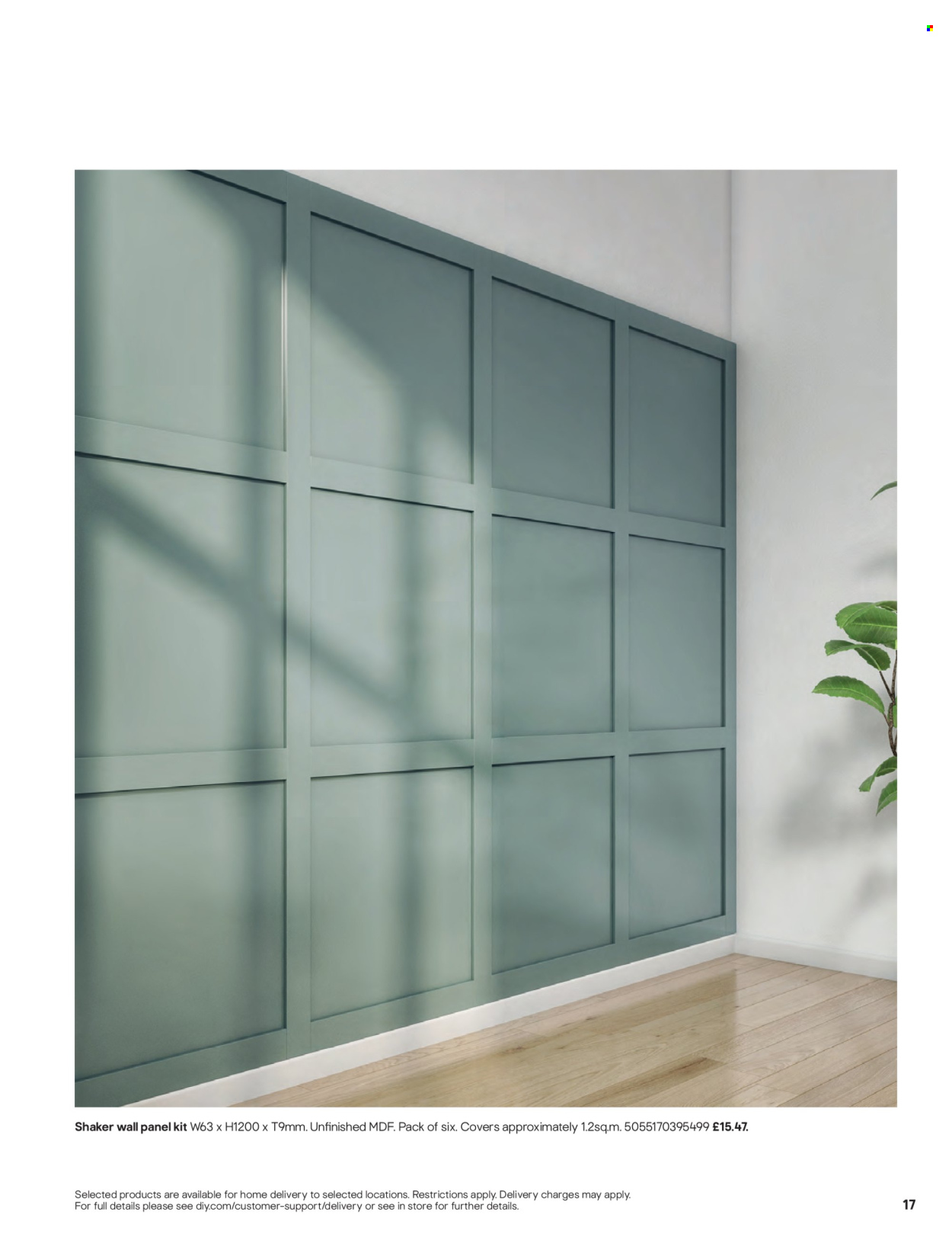 B&Q offer. Page 17