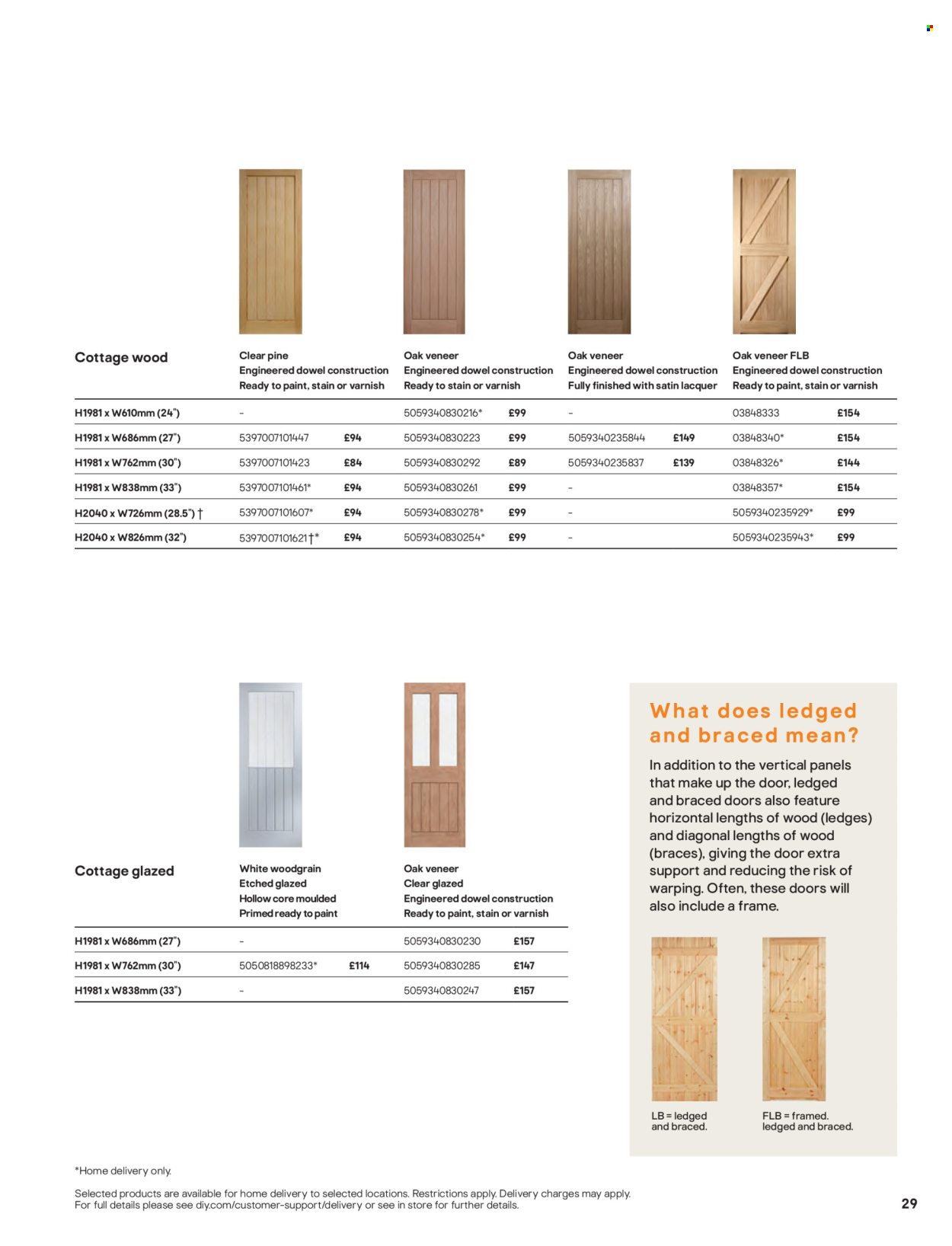 B&Q offer. Page 29