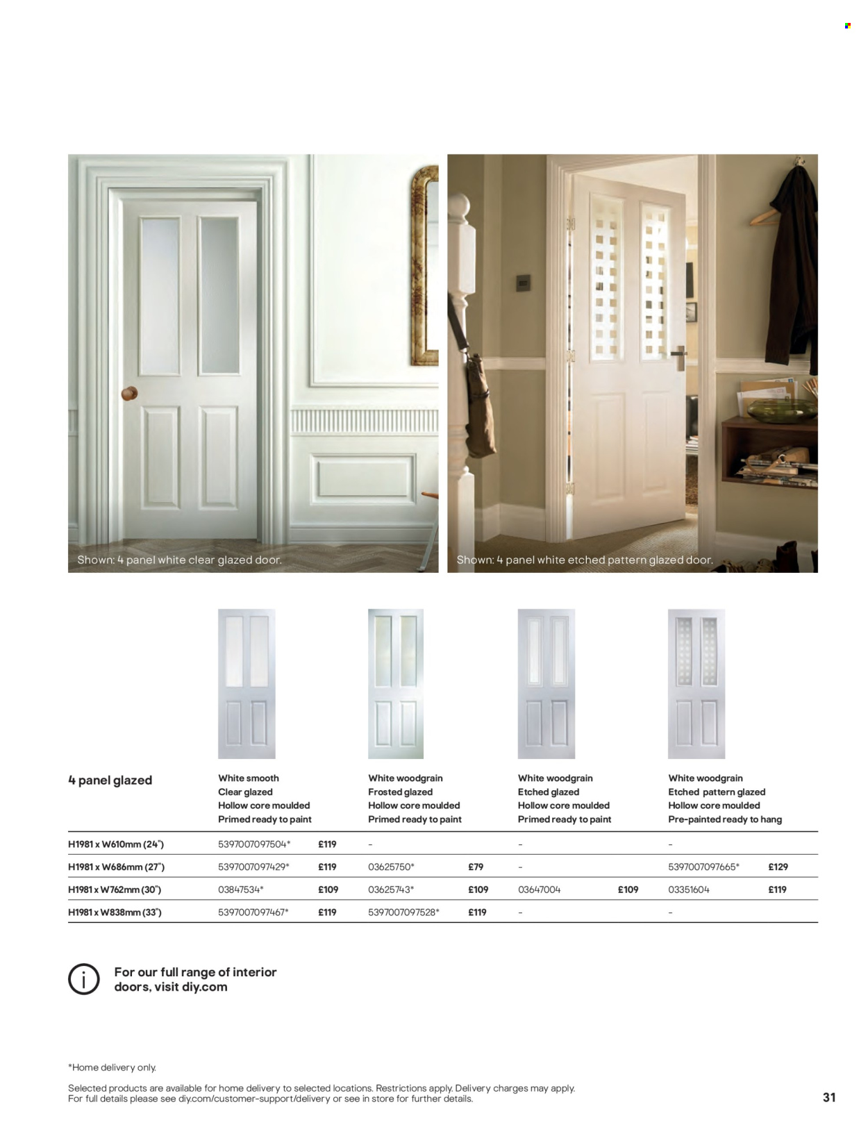 B&Q offer. Page 31