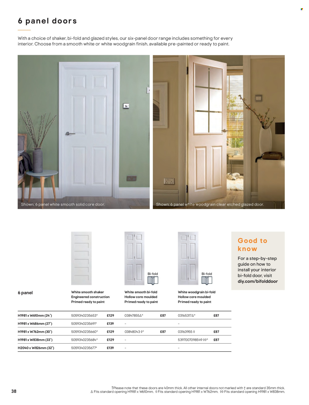 B&Q offer. Page 38