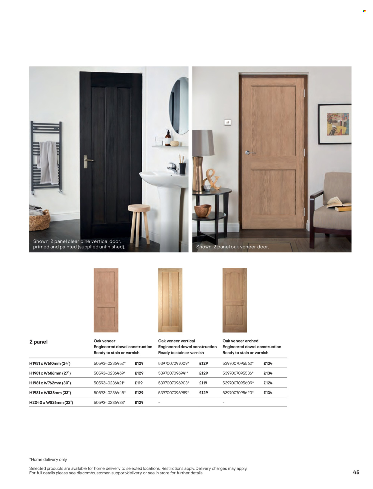 B&Q offer. Page 45