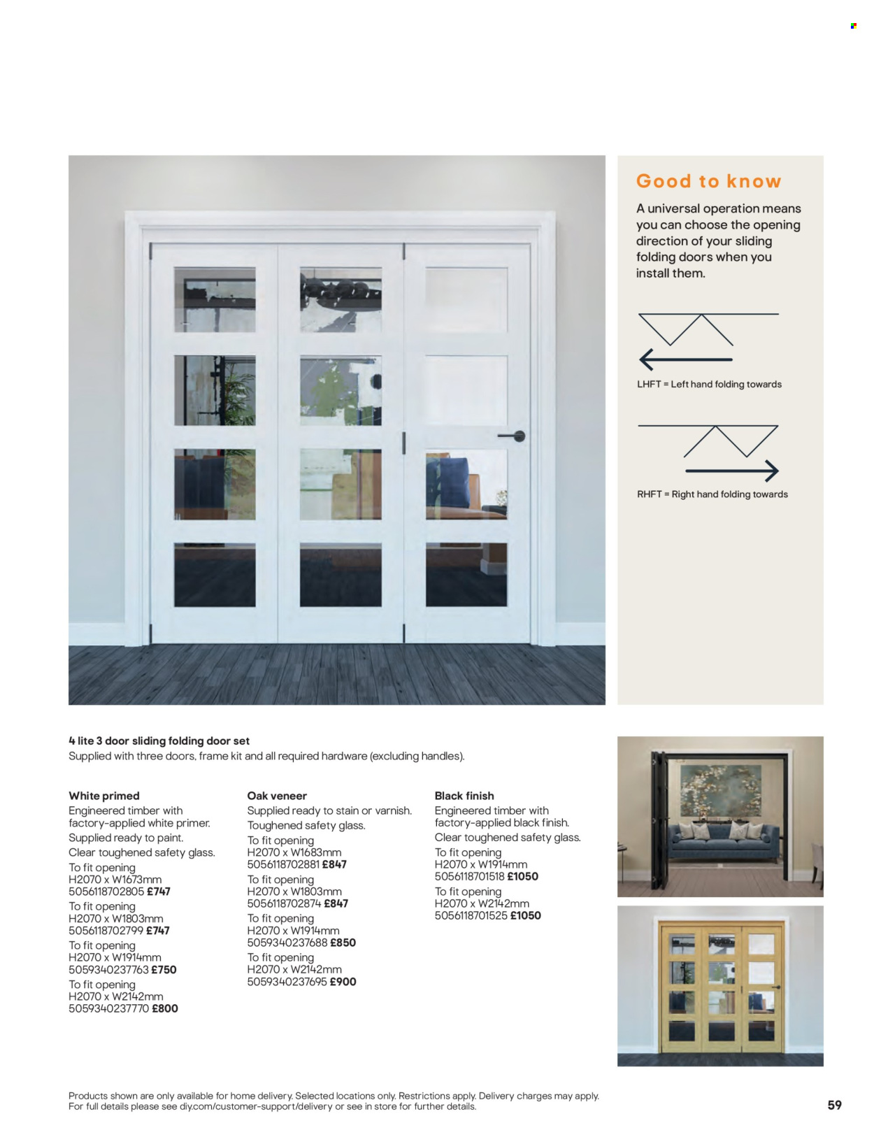 B&Q offer. Page 59