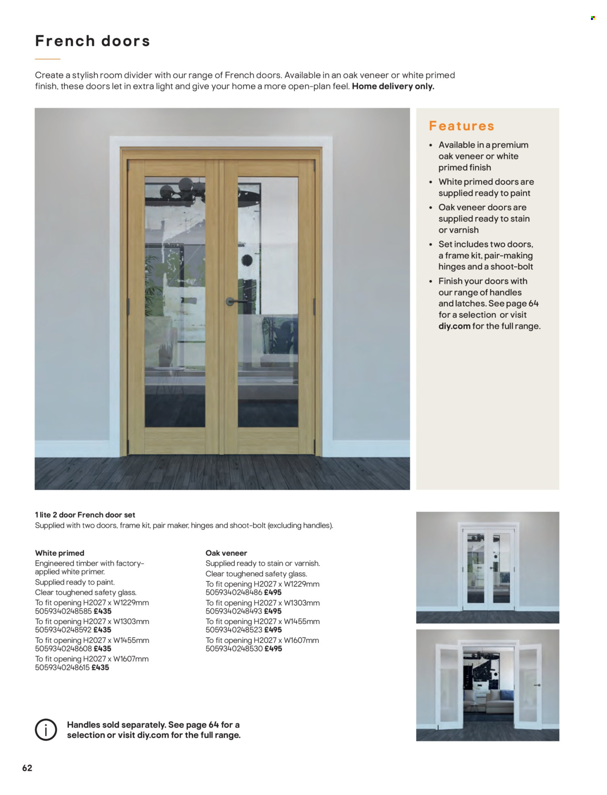 B&Q offer. Page 62