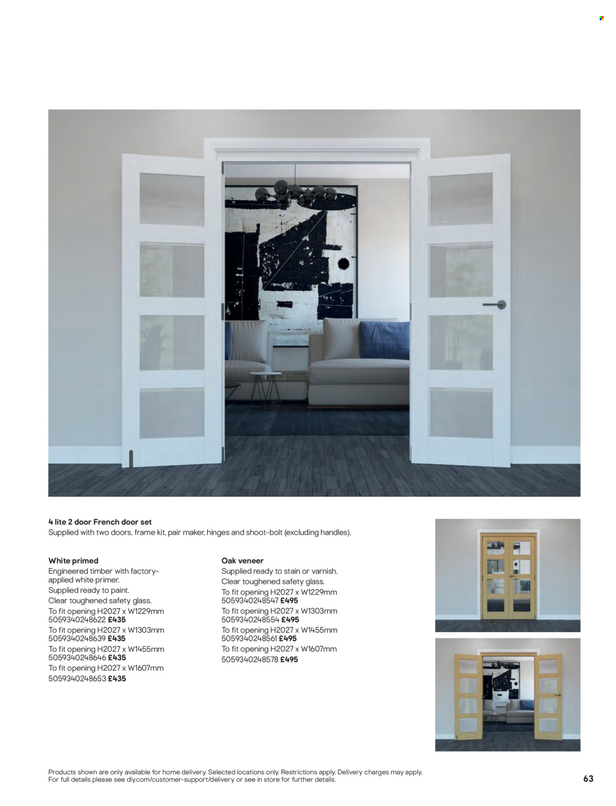 B&Q offer. Page 63