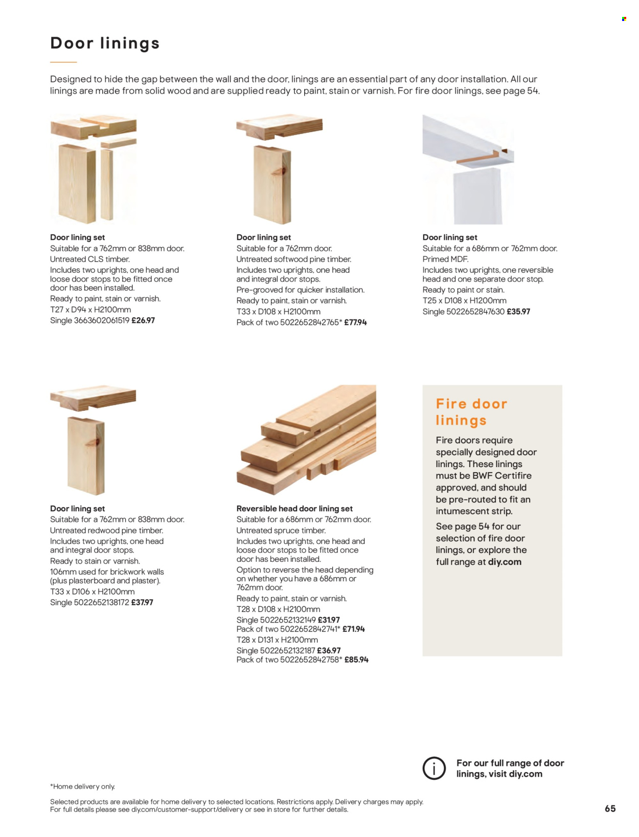 B&Q offer. Page 65