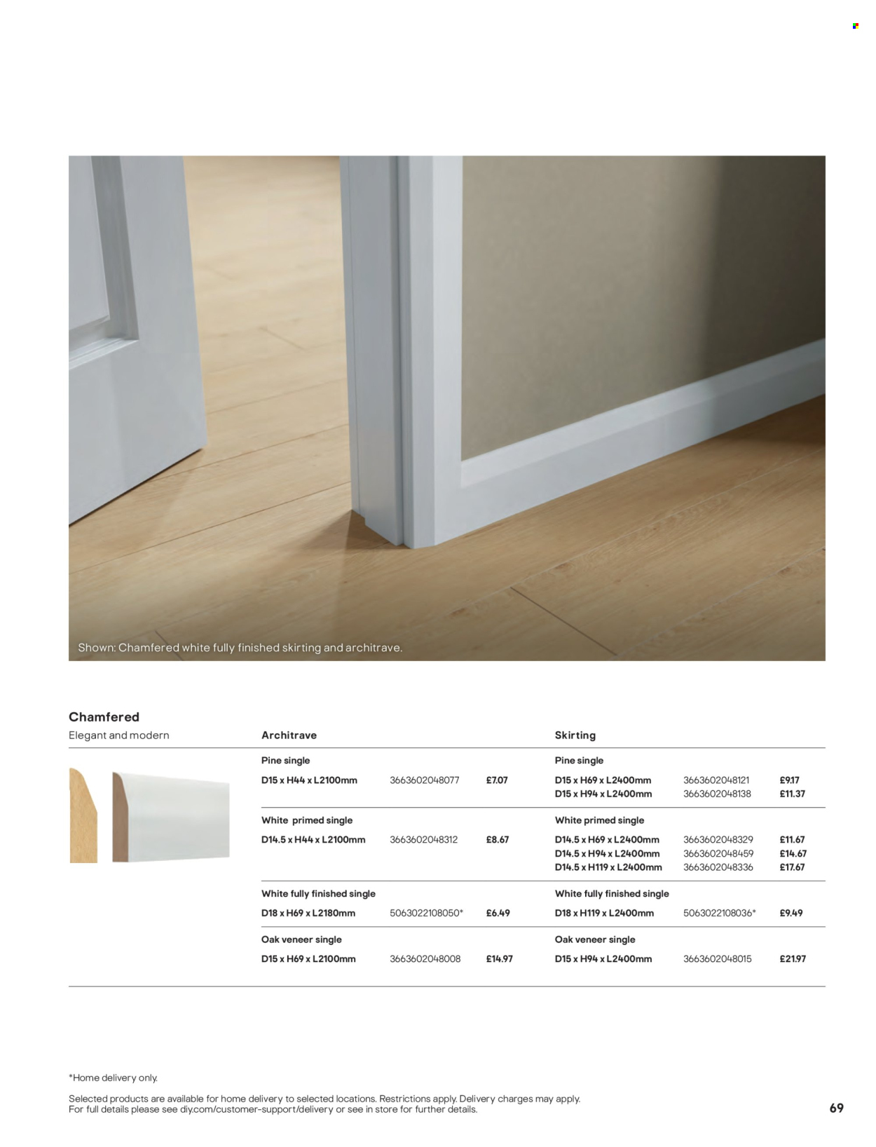 B&Q offer. Page 69