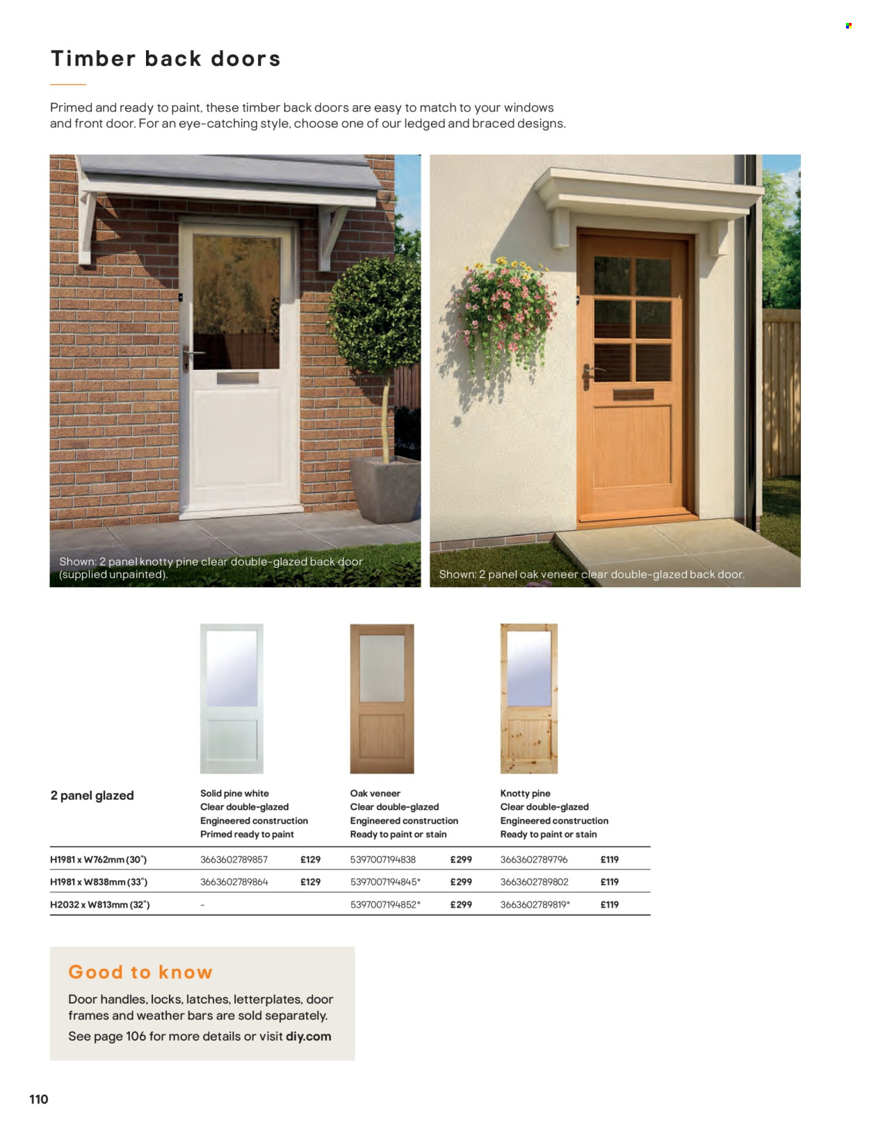 B&Q offer. Page 110