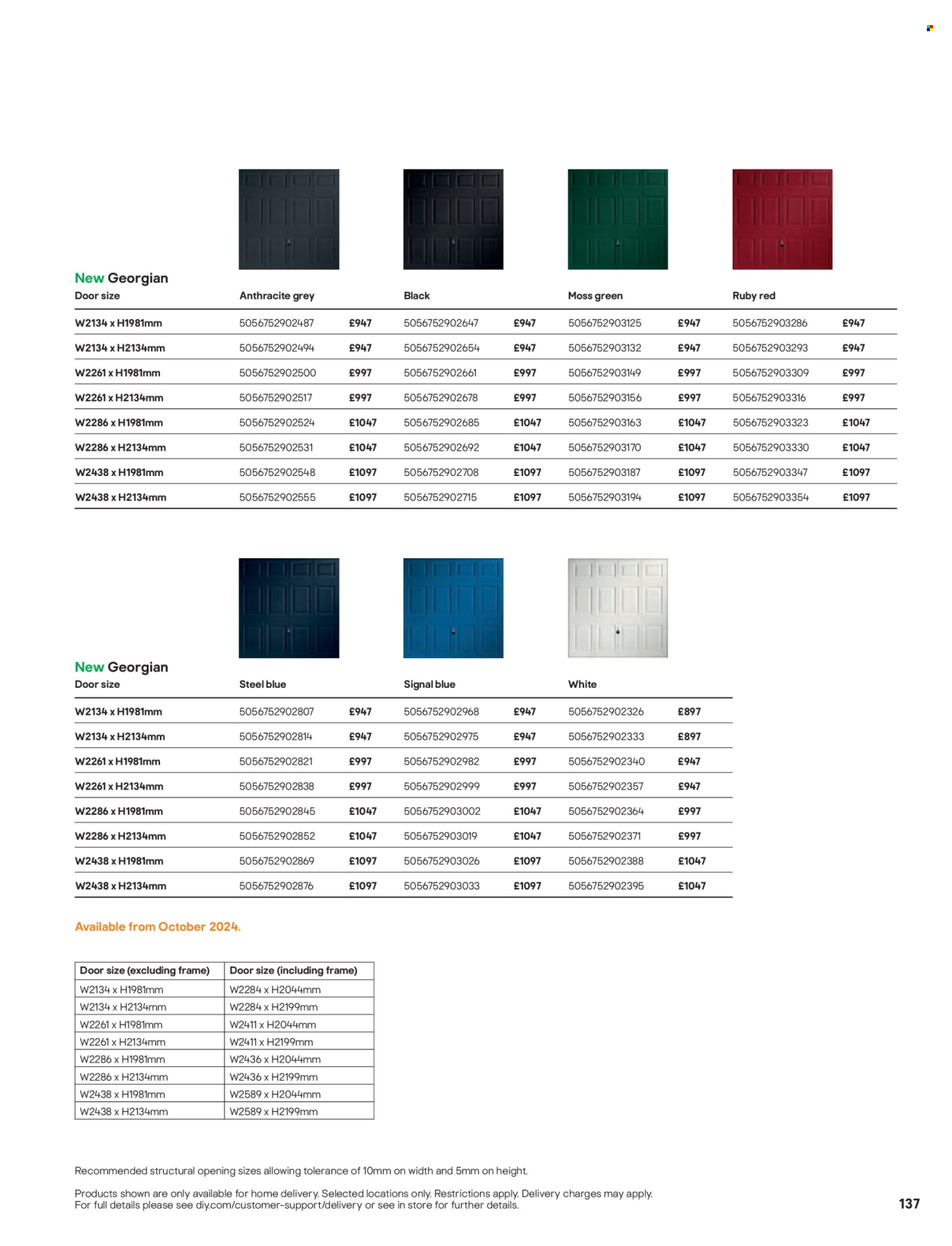 B&Q offer. Page 137