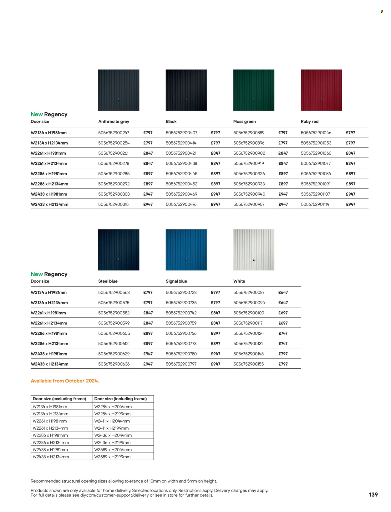 B&Q offer. Page 139