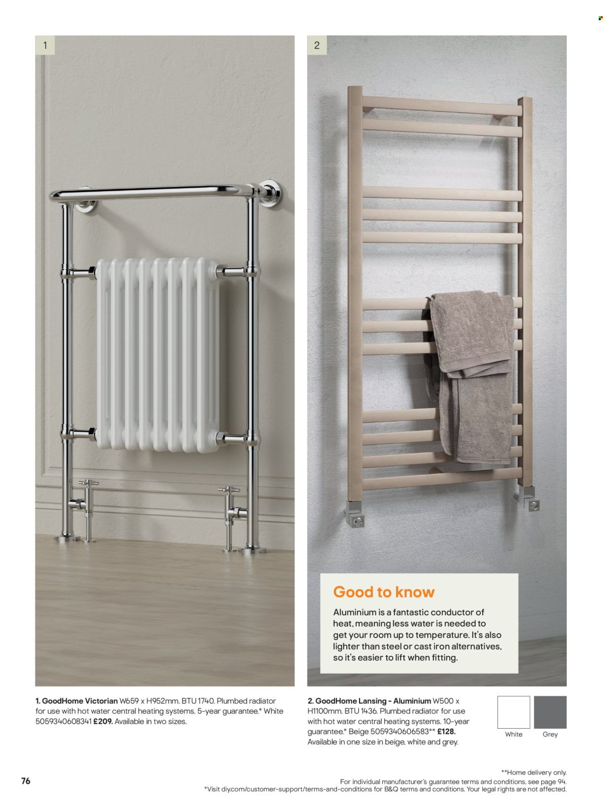 B&Q offer. Page 76