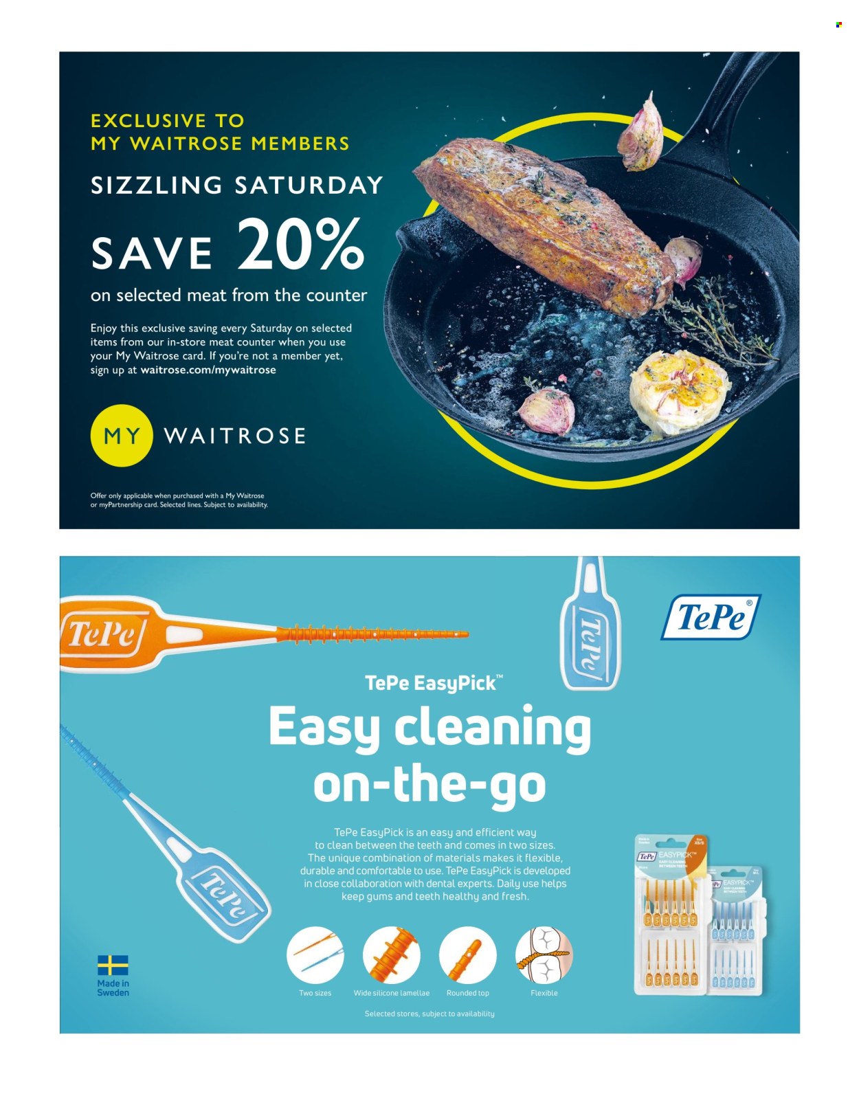 Waitrose offer. Page 8