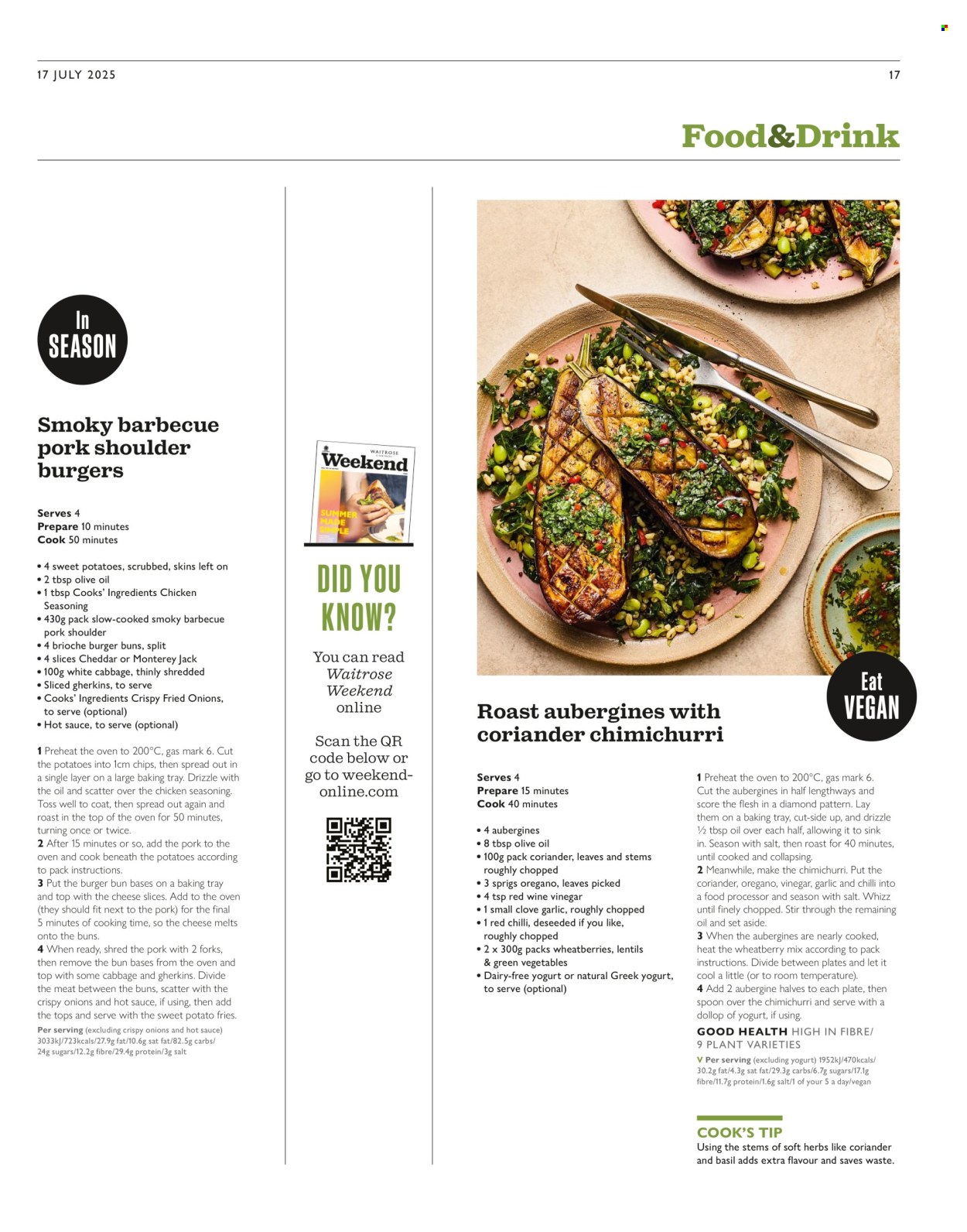 Waitrose offer. Page 17