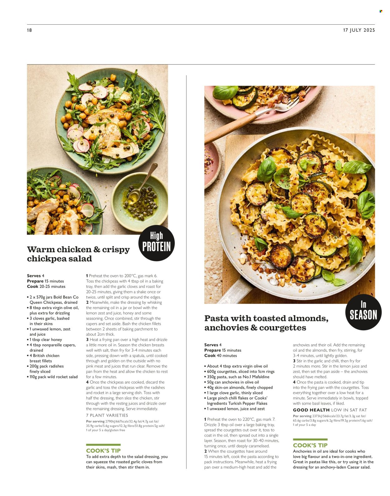 Waitrose offer. Page 18