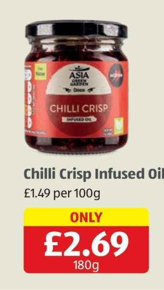 Chilli Crisp Infused Oil