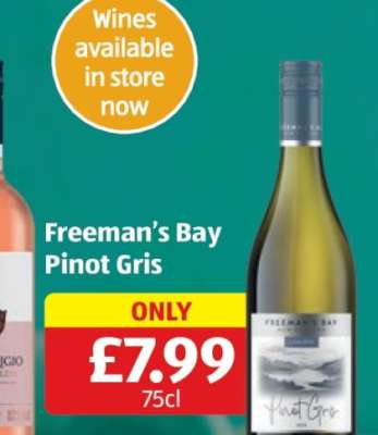 Freeman’s Bay Pinot Gris