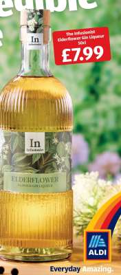 The Infusionist Elderflower Gin Liqueur