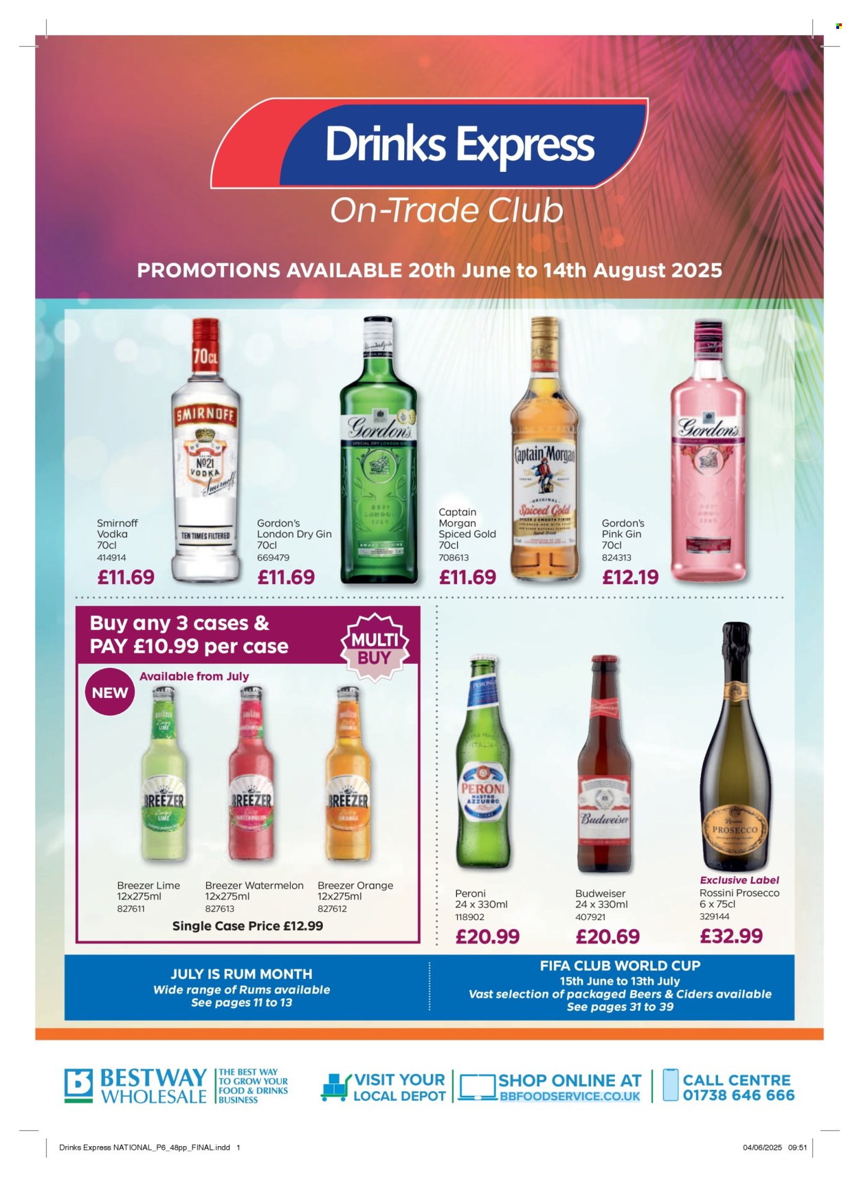 Bestway offer - 20/07/2025 - 14/08/2025. Page 1