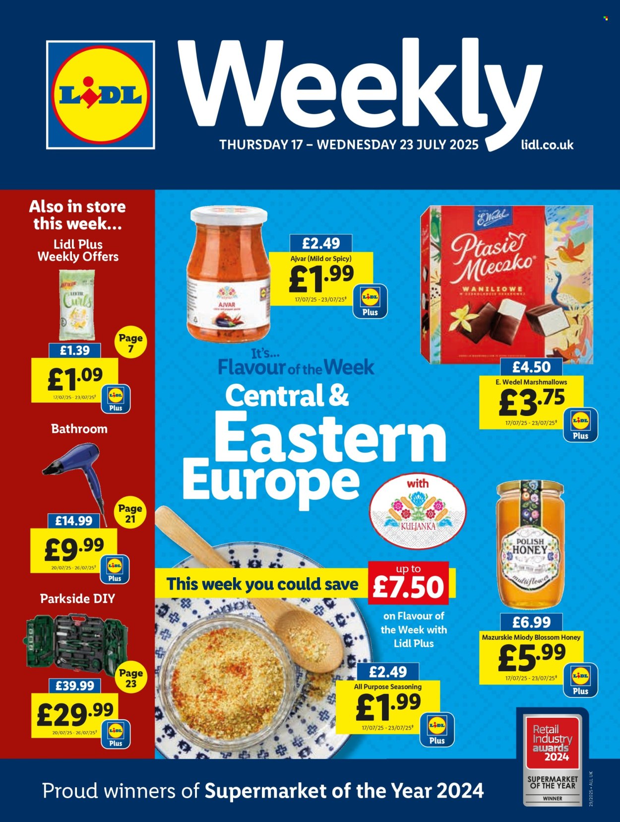 Lidl offer - 17/07/2025 - 23/07/2025. Page 1