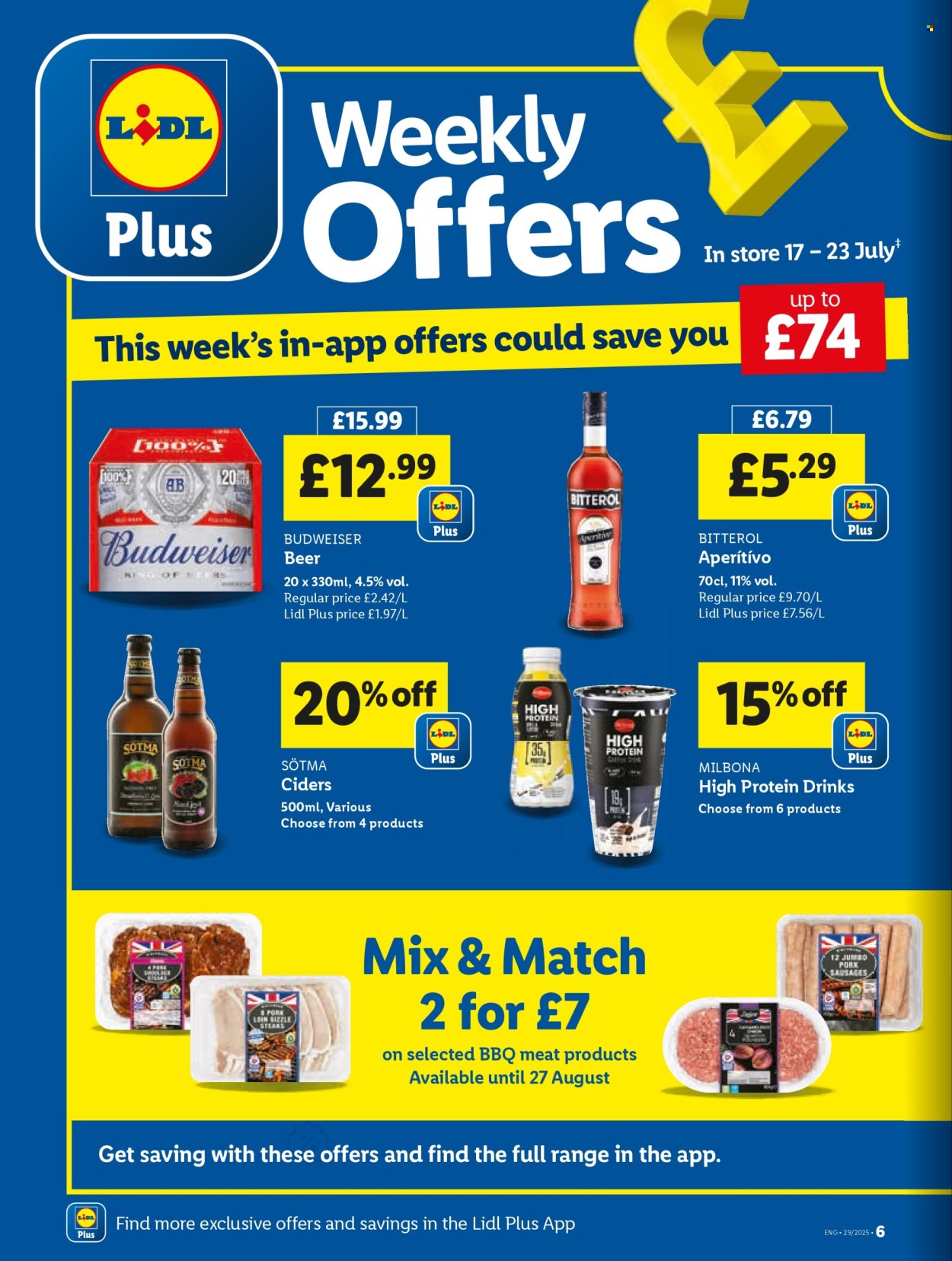 Lidl offer - 17/07/2025 - 23/07/2025. Page 6