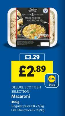 DELUXE SCOTTISH SELECTION Macaroni