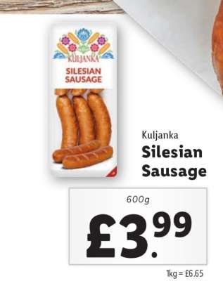 Kuljanka Silesian Sausage