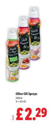 Olive Oil Sprays