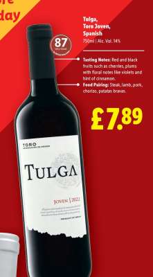 Tulga, Toro Joven, Spanish