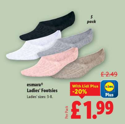 esmara Ladies' Footsies