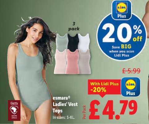 esmara® Ladies' Vest Tops