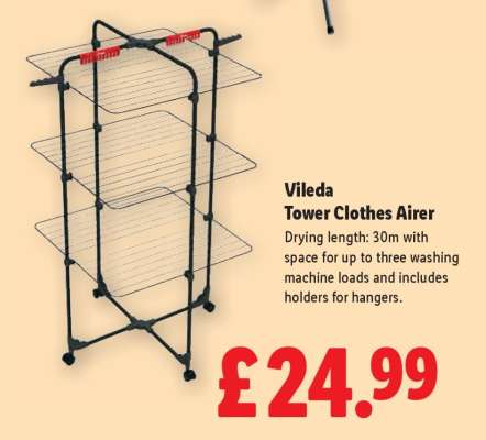 Vileda Tower Clothes Airer