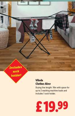 Vileda Clothes Airer