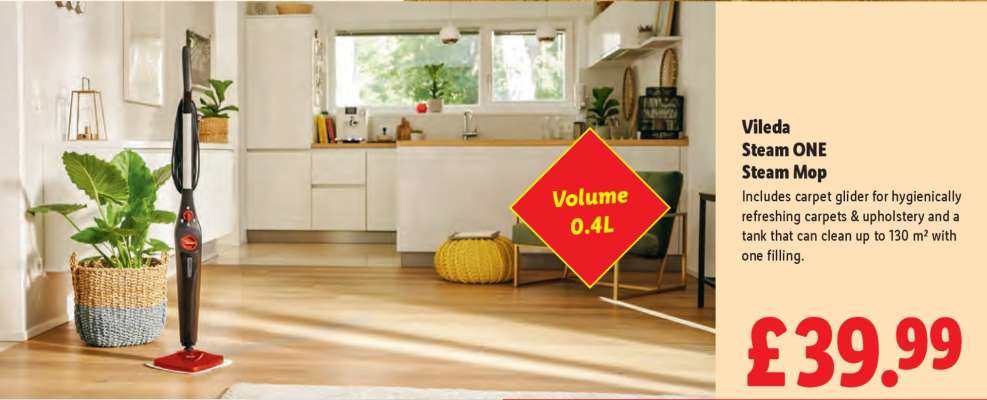 Vileda Steam ONE Steam Mop