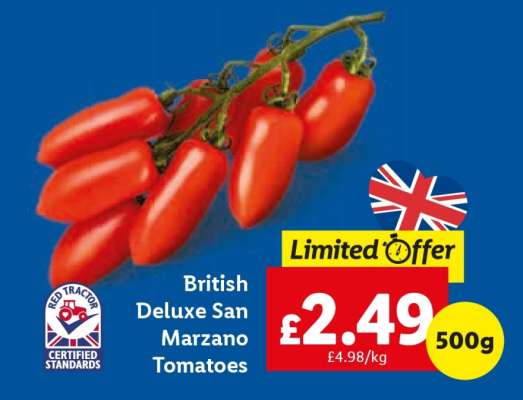 British Deluxe San Marzano Tomatoes