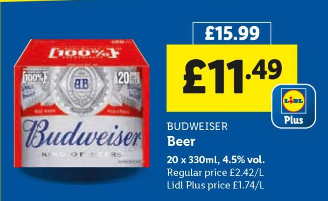 Budweiser Beer