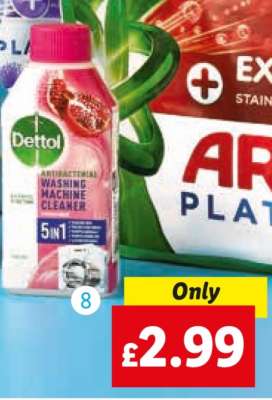 Dettol Antibacterial Washing Machine Cleaner