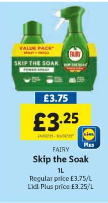 FAIRY Skip the Soak