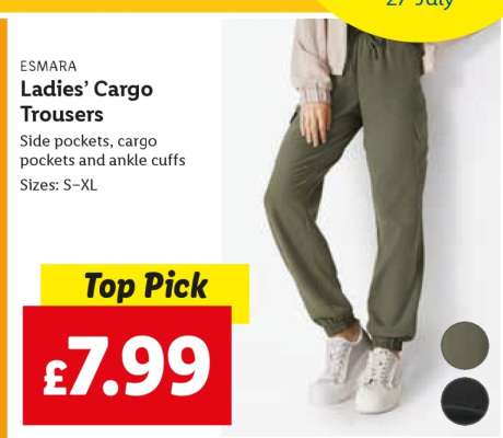 ESMARA Ladies’ Cargo Trousers