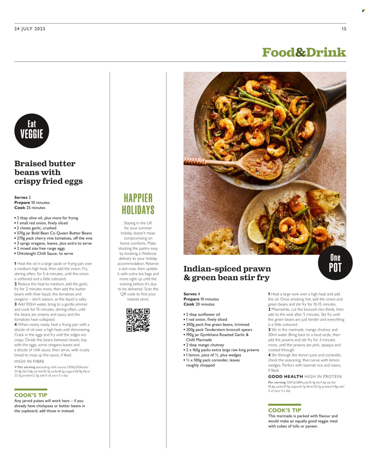 Waitrose offer - 24/07/2025 - 12/08/2025. Page 15