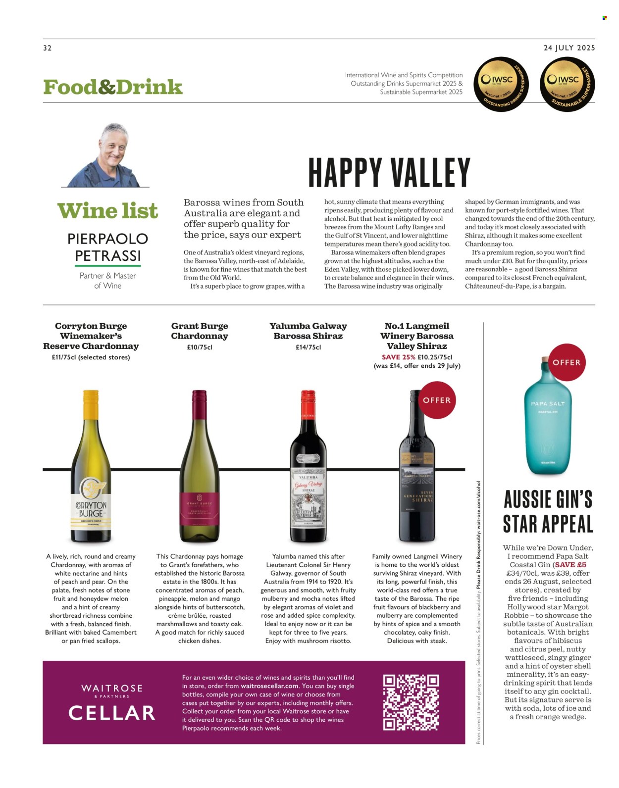 Waitrose offer - 24/07/2025 - 12/08/2025. Page 32