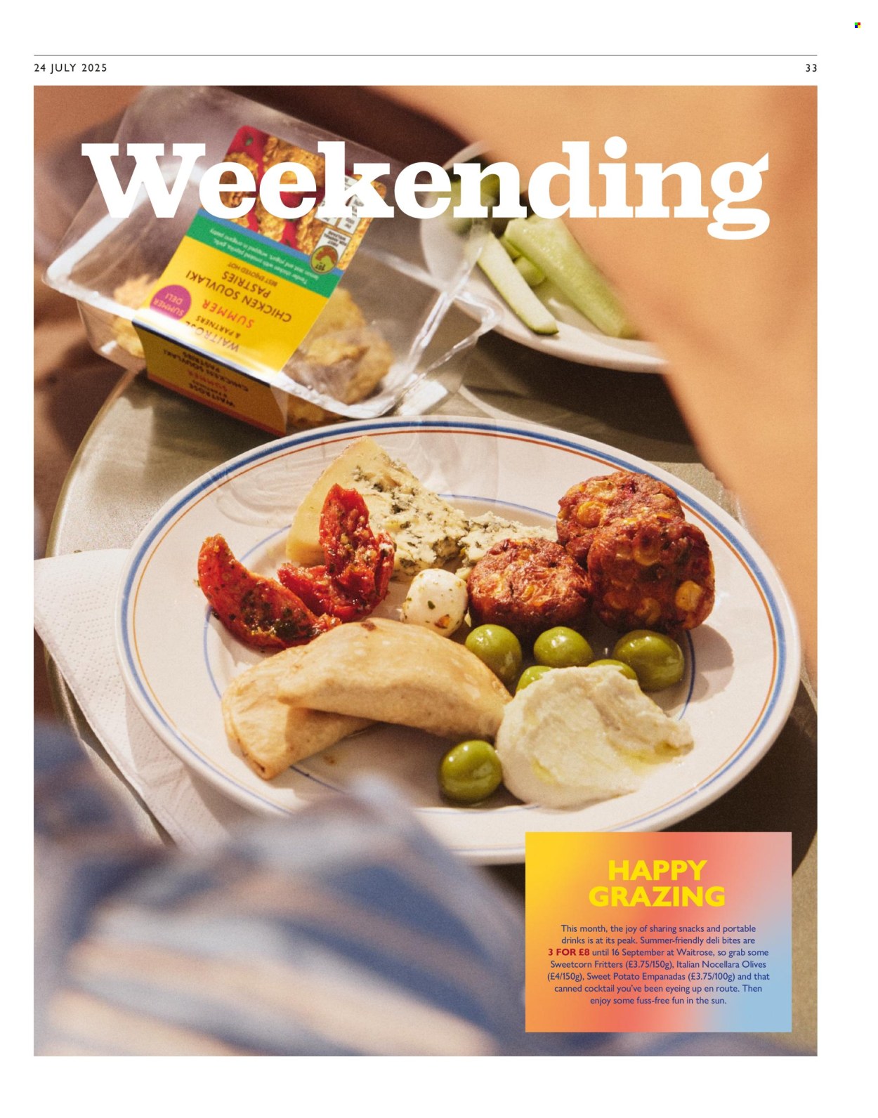 Waitrose offer - 24/07/2025 - 12/08/2025. Page 33