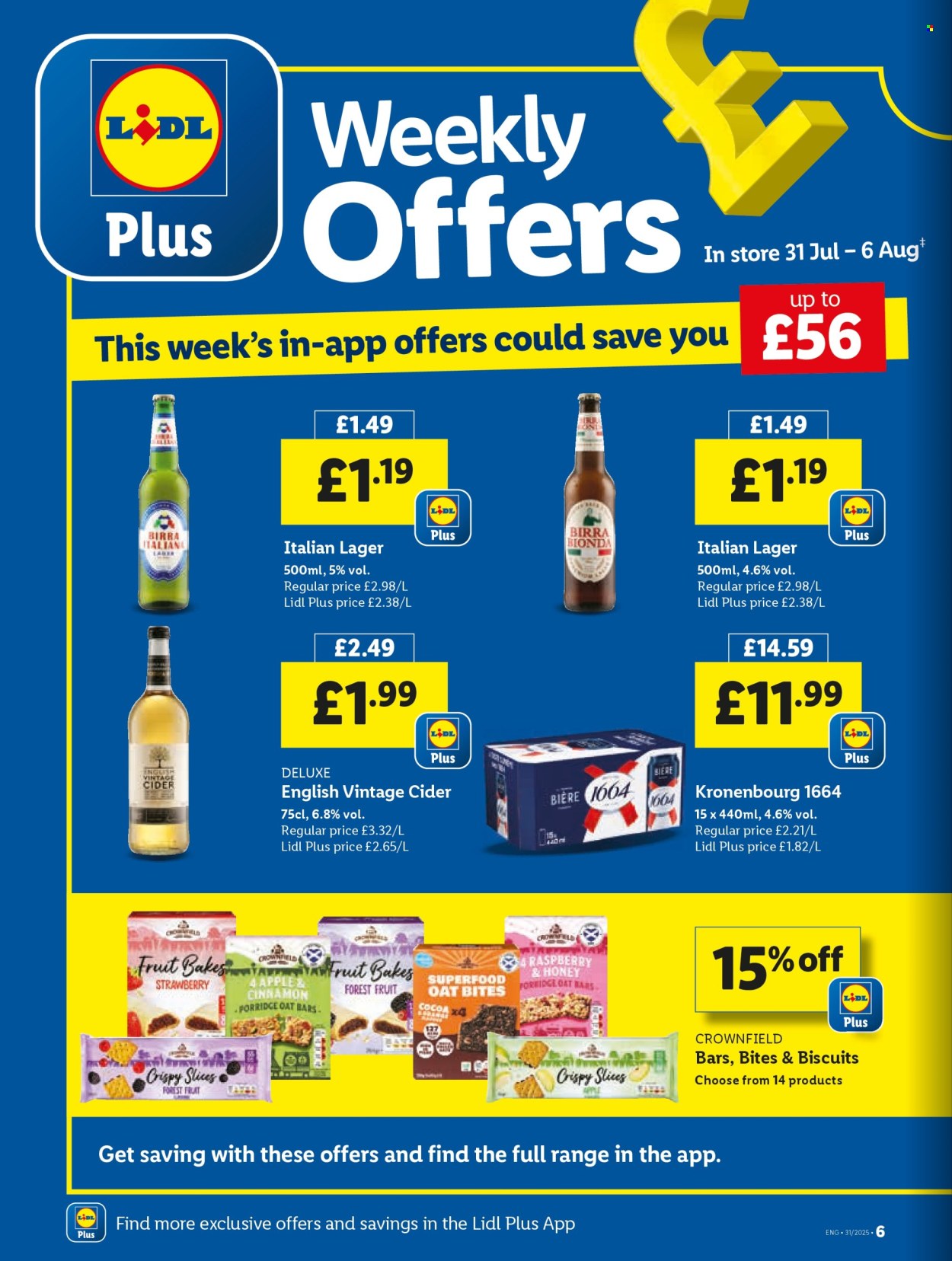 Lidl offer - 31/07/2025 - 06/08/2025. Page 6