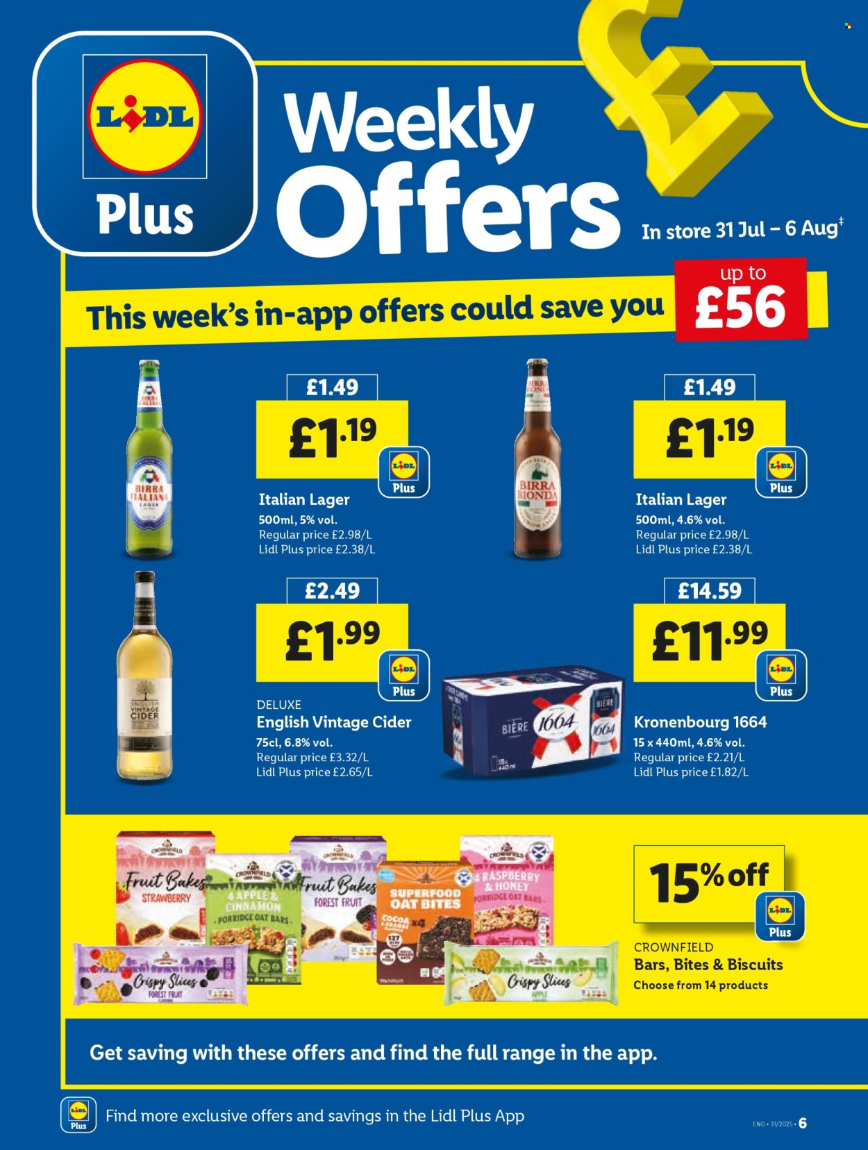 Lidl offer - 31/07/2025 - 06/08/2025. Page 6
