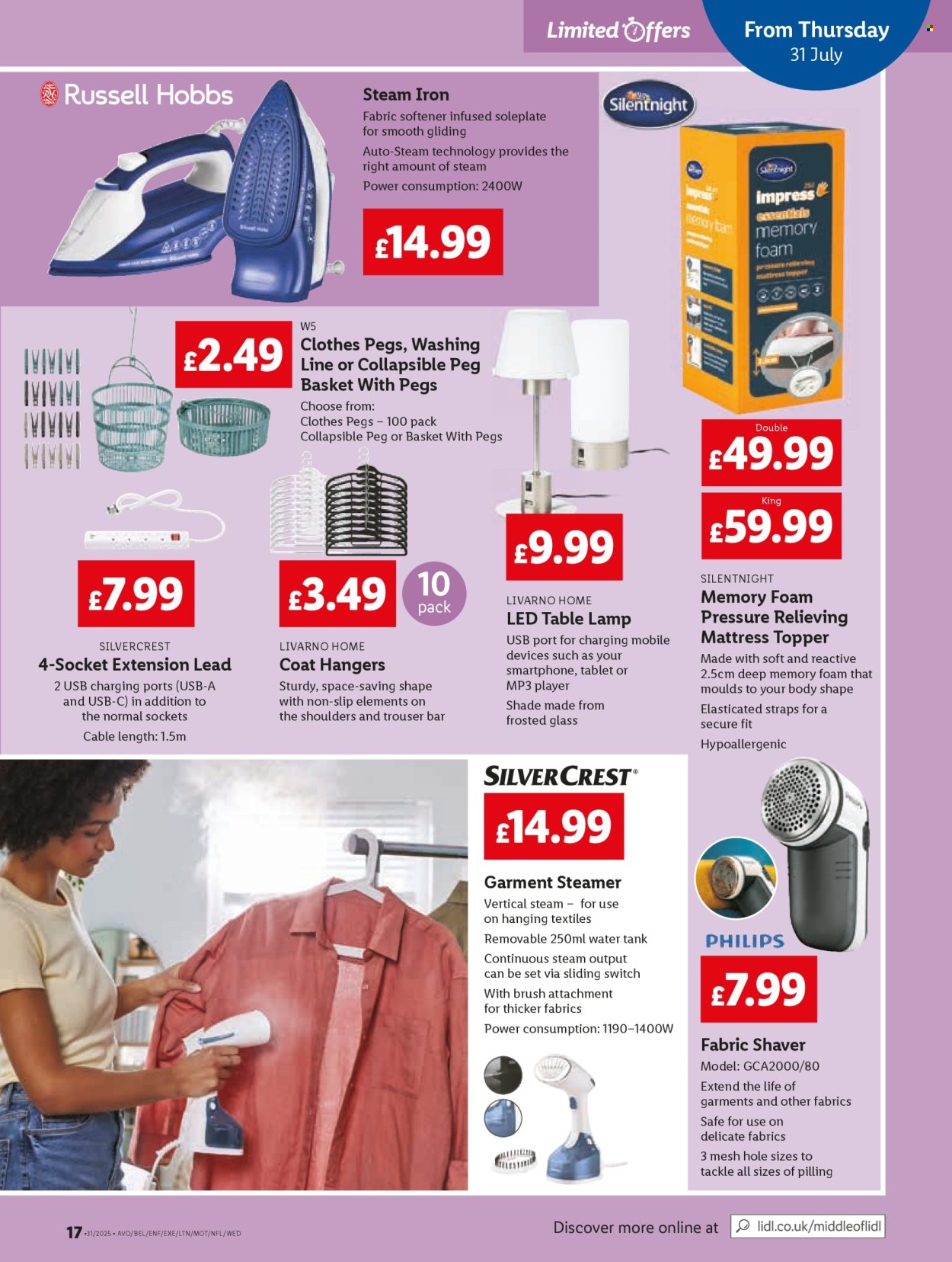 Lidl offer - 31/07/2025 - 06/08/2025. Page 17