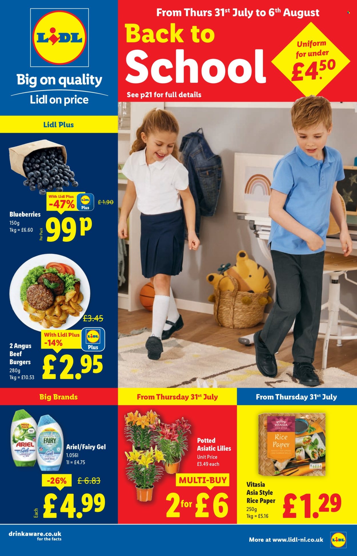 Lidl offer - 31/07/2025 - 06/08/2025. Page 1